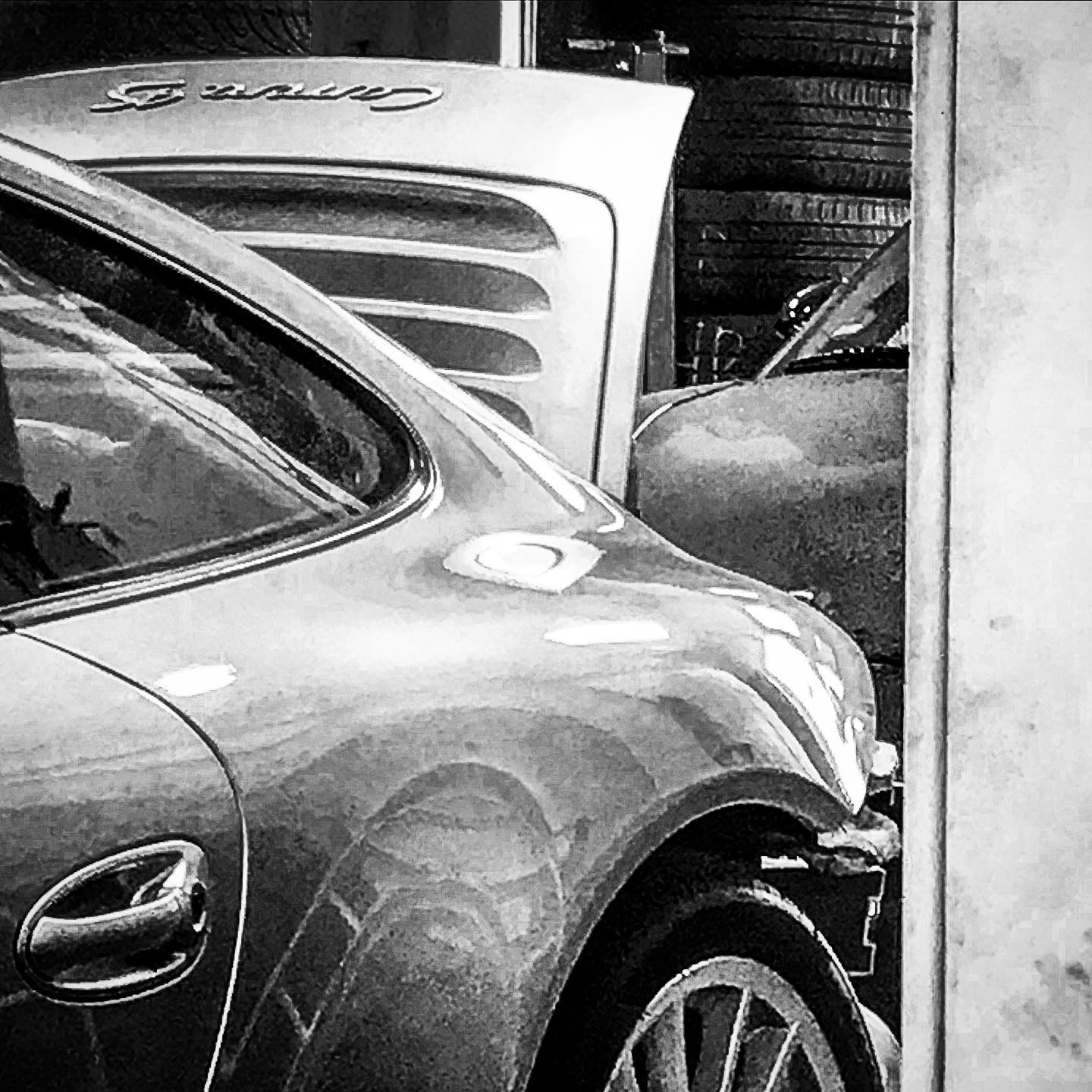 Porsche Motor Reparatur
