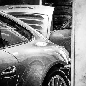 Porsche Motor Reparatur